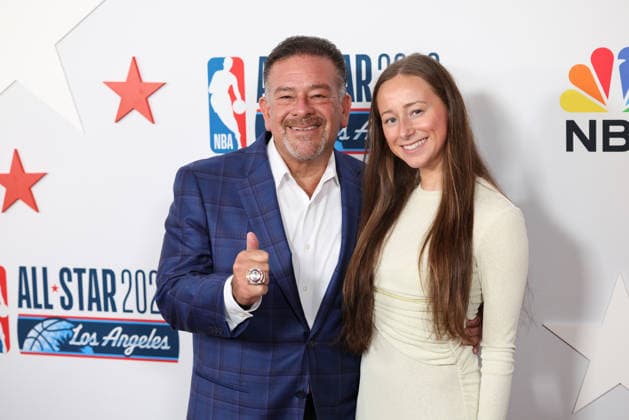 Los Angeles Clippers And Comcast NBCUniversal s NBA All-Star Legendary Tip-Off Celebration Raul Fernandez and Sophia Fernandez at the Los Angeles Clippers And Comcast NBCUniversal s National Basketball Association (NBA) All-Star Legendary Tip-Off Celebration held at the Los Angeles County Museum of Art (LACMA) on February 13, 2026 in Miracle Mile, Los Angeles, California, United States., Credit:Xavier Collin Avalon USA, Los Angeles  Copyright: xXavierxCollinx xAvalonx 1074871592