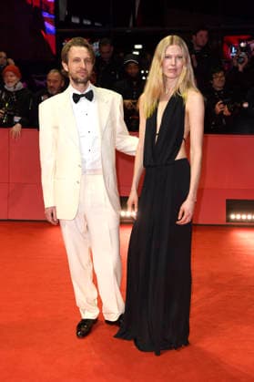 Anders Danielsen Lie mit Ehefrau Iselin Steiro bei der Premiere des Kinofilms Everybody Digs Bill Evans auf der Berlinale 2026 76. Internationale Filmfestspiele Berlin im Berlinale Palast. Berlin, 13.02.2026