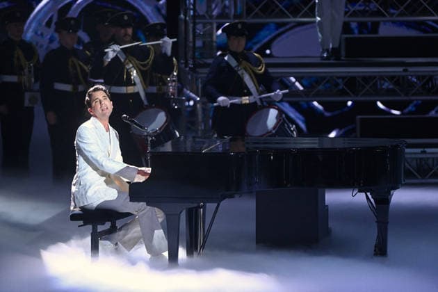 41st Les Victoires De La Musique Award Ceremony - Paris Mika performs during the 41st Les Victoires De La Musique Award Ceremony at La Seine Musicale on February 13, 2026 in Boulogne-Billancourt, France. Photo by Franck Castel ABACAPRESS.COM Paris France  Copyright: xCastelxFranck ABACAx