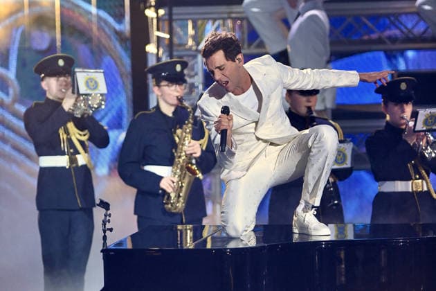 41st Les Victoires De La Musique Award Ceremony - Paris Mika performs during the 41st Les Victoires De La Musique Award Ceremony at La Seine Musicale on February 13, 2026 in Boulogne-Billancourt, France. Photo by Franck Castel ABACAPRESS.COM Paris France  Copyright: xCastelxFranck ABACAx