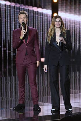 41st Les Victoires De La Musique Award Ceremony - Paris Cyril Féraud and Helena Noguerra during the 41st Les Victoires De La Musique Award Ceremony at La Seine Musicale on February 13, 2026 in Boulogne-Billancourt, France. Photo by Franck Castel ABACAPRESS.COM Paris France  Copyright: xCastelxFranck ABACAx