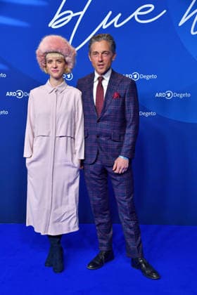 Liv Lisa Fries und Volker Bruch bei dem ARD BLUE HOUR Empfang bei den 76. Internationalen Filmfestspielen in Berlin am 13.02.26
