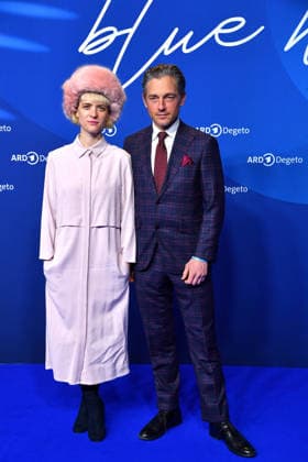 Liv Lisa Fries und Volker Bruch bei dem ARD BLUE HOUR Empfang bei den 76. Internationalen Filmfestspielen in Berlin am 13.02.26