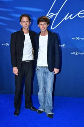 Oskar und Emil Belton bei dem ARD BLUE HOUR Empfang bei den 76. Internationalen Filmfestspielen in Berlin am 13.02.26