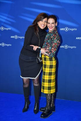 Alice Brauner und Bibiana Beglau bei dem ARD BLUE HOUR Empfang bei den 76. Internationalen Filmfestspielen in Berlin am 13.02.26