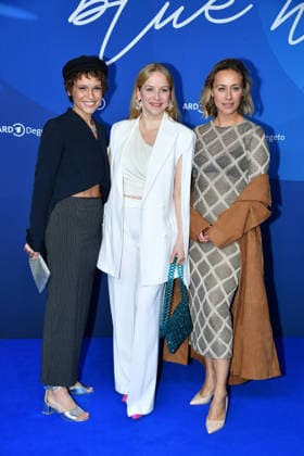 Kristin Suckow, Jasmin Schwiers und Sina Tkotsch bei dem ARD BLUE HOUR Empfang bei den 76. Internationalen Filmfestspielen in Berlin am 13.02.26