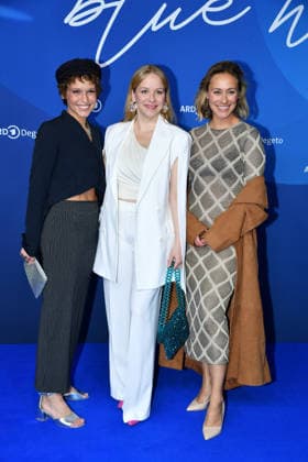 Kristin Suckow, Jasmin Schwiers und Sina Tkotsch bei dem ARD BLUE HOUR Empfang bei den 76. Internationalen Filmfestspielen in Berlin am 13.02.26