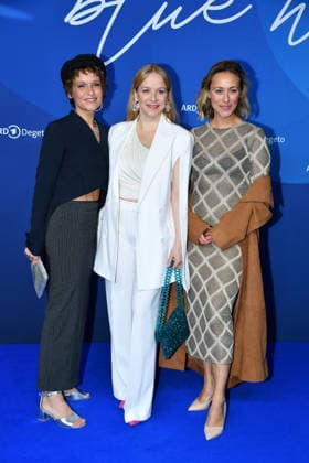 Kristin Suckow, Jasmin Schwiers und Sina Tkotsch bei dem ARD BLUE HOUR Empfang bei den 76. Internationalen Filmfestspielen in Berlin am 13.02.26