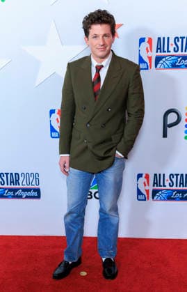 February 13, 2026, Los Angeles, California, USA: Charlie Puth at the 2026 LA Clippers & Comcast NBCÃ¢â‚¬â ¢s Universal NBA All-Star Legendary Tip-Off Celebration on Friday February 13, 2026 at LACMA in Los Angeles, California. ARIANA RUIZ PI Los Angeles USA - ZUMAp124 20260213_zaa_p124_032 Copyright: xArianaxRuizx