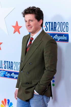 February 13, 2026, Los Angeles, California, USA: Charlie Puth at the 2026 LA Clippers & Comcast NBCÃ¢â‚¬â ¢s Universal NBA All-Star Legendary Tip-Off Celebration on Friday February 13, 2026 at LACMA in Los Angeles, California. ARIANA RUIZ PI Los Angeles USA - ZUMAp124 20260213_zaa_p124_034 Copyright: xArianaxRuizx
