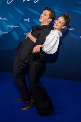 Jonas Nay und Jeanette Hain zu Gast auf dem blauen Teppich bei der ARD Blue Hour 2026 auf der Berlinale 2026 im Hotel Telegraphenamt am Freitag 13.Februar 2026 in Berlin Berlin Deutschland