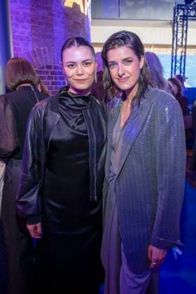 Tomomi Themann und Marie Nasemann zu Gast auf der Party bei der ARD Blue Hour 2026 auf der Berlinale 2026 im Hotel Telegraphenamt am Freitag 13.Februar 2026 in Berlin Berlin Deutschland