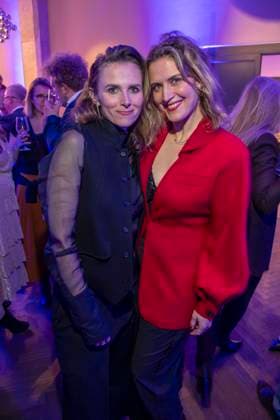 Karin Hanczewski und Morgane Ferru zu Gast auf der Party bei der ARD Blue Hour 2026 auf der Berlinale 2026 im Hotel Telegraphenamt am Freitag 13.Februar 2026 in Berlin Berlin Deutschland