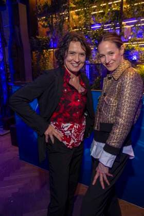 Ulrike Folkerts und Lisa Bitter zu Gast auf der Party bei der ARD Blue Hour 2026 auf der Berlinale 2026 im Hotel Telegraphenamt am Freitag 13.Februar 2026 in Berlin Berlin Deutschland