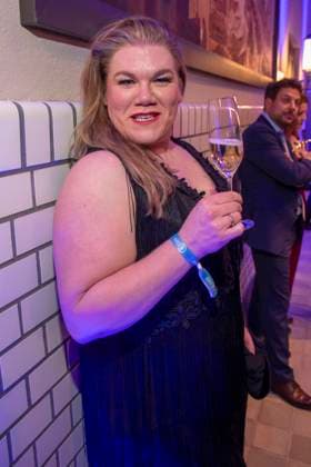 Gisa Flake zu Gast auf der Party bei der ARD Blue Hour 2026 auf der Berlinale 2026 im Hotel Telegraphenamt am Freitag 13.Februar 2026 in Berlin Berlin Deutschland