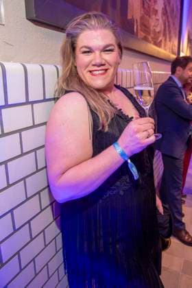 Gisa Flake zu Gast auf der Party bei der ARD Blue Hour 2026 auf der Berlinale 2026 im Hotel Telegraphenamt am Freitag 13.Februar 2026 in Berlin Berlin Deutschland