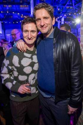 Idan Weiss und Sebastian Schwarz zu Gast auf der Party bei der ARD Blue Hour 2026 auf der Berlinale 2026 im Hotel Telegraphenamt am Freitag 13.Februar 2026 in Berlin Berlin Deutschland