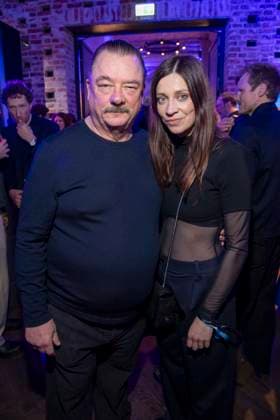 Peter Kurth und Claudia Eisinger zu Gast auf der Party bei der ARD Blue Hour 2026 auf der Berlinale 2026 im Hotel Telegraphenamt am Freitag 13.Februar 2026 in Berlin Berlin Deutschland