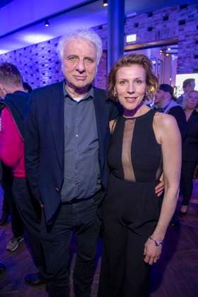 Miroslav Nemec und Franziska Weisz zu Gast auf der Party bei der ARD Blue Hour 2026 auf der Berlinale 2026 im Hotel Telegraphenamt am Freitag 13.Februar 2026 in Berlin Berlin Deutschland