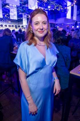 Meriel Hinsching zu Gast auf der Party bei der ARD Blue Hour 2026 auf der Berlinale 2026 im Hotel Telegraphenamt am Freitag 13.Februar 2026 in Berlin Berlin Deutschland