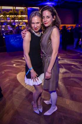 Alina Levshin und Anja Knauer zu Gast auf der Party bei der ARD Blue Hour 2026 auf der Berlinale 2026 im Hotel Telegraphenamt am Freitag 13.Februar 2026 in Berlin Berlin Deutschland