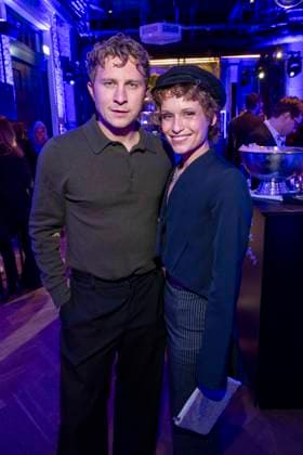 Max Hubacher und Kristin Suckow zu Gast auf der Party bei der ARD Blue Hour 2026 auf der Berlinale 2026 im Hotel Telegraphenamt am Freitag 13.Februar 2026 in Berlin Berlin Deutschland