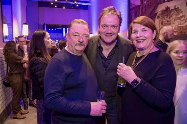 Peter Kurth, Charly Huebner, Susanne Boewe und Jasmin Schwiers zu Gast auf der Party bei der ARD Blue Hour 2026 auf der Berlinale 2026 im Hotel Telegraphenamt am Freitag 13.Februar 2026 in Berlin Berlin Deutschland