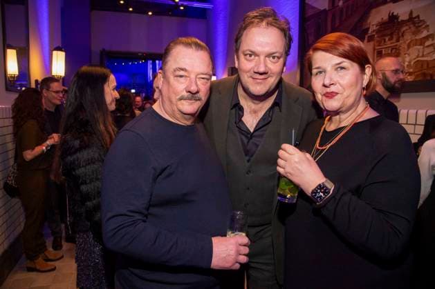 Peter Kurth, Charly Huebner, Susanne Boewe und Jasmin Schwiers zu Gast auf der Party bei der ARD Blue Hour 2026 auf der Berlinale 2026 im Hotel Telegraphenamt am Freitag 13.Februar 2026 in Berlin Berlin Deutschland