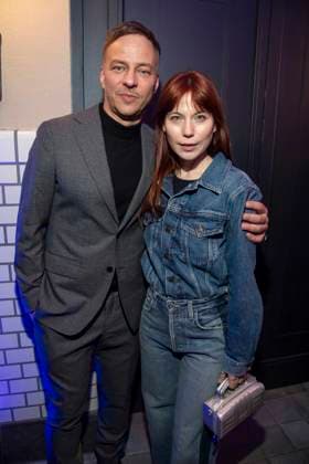 Tom Wlaschiha und Nora von Waldstaetten zu Gast auf der Party bei der ARD Blue Hour 2026 auf der Berlinale 2026 im Hotel Telegraphenamt am Freitag 13.Februar 2026 in Berlin Berlin Deutschland