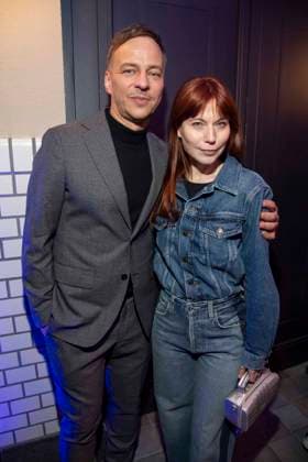 Tom Wlaschiha und Nora von Waldstaetten zu Gast auf der Party bei der ARD Blue Hour 2026 auf der Berlinale 2026 im Hotel Telegraphenamt am Freitag 13.Februar 2026 in Berlin Berlin Deutschland