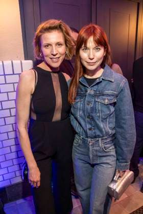 Franziska Weisz und Nora von Waldstaetten zu Gast auf der Party bei der ARD Blue Hour 2026 auf der Berlinale 2026 im Hotel Telegraphenamt am Freitag 13.Februar 2026 in Berlin Berlin Deutschland