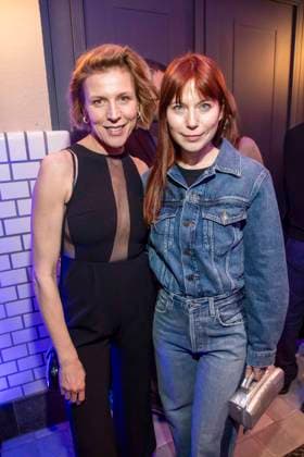 Franziska Weisz und Nora von Waldstaetten zu Gast auf der Party bei der ARD Blue Hour 2026 auf der Berlinale 2026 im Hotel Telegraphenamt am Freitag 13.Februar 2026 in Berlin Berlin Deutschland