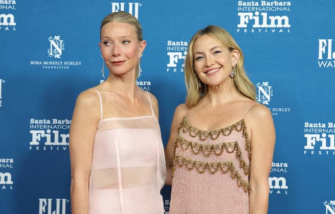 41st Annual Santa Barbara International Film Festival: Arlington Artist Of The Year Award Honoring Kate Hudson 13 February, 2026 - Santa Barbara, California -Gwyneth Paltrow, Kate Hudson. 41st Annual Santa Barbara International Film Festival: Arlington Artist Of The Year Award Honoring Kate Hudson held at Nya Studios in Santa Barbara. Photo Credit: AdMedia Santa Barbara CA United States EDITORIAL USE ONLY  Copyright: xx ADx admphotostwo968775