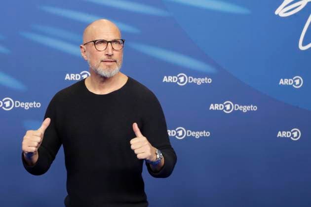 Benno Fuehrmann bei der ARD BLUE HOUR 2026, Party zur 76. Internationalen Filmfestspiele Berlin, Berlinale, im Telegraphenamt in Berlin, Roter Teppich,