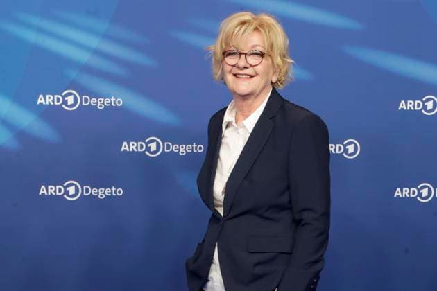 Saskia Vester, bei der ARD BLUE HOUR 2026, Party zur 76. Internationalen Filmfestspiele Berlin, Berlinale, im Telegraphenamt in Berlin, Roter Teppich,
