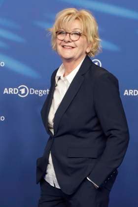 Saskia Vester, bei der ARD BLUE HOUR 2026, Party zur 76. Internationalen Filmfestspiele Berlin, Berlinale, im Telegraphenamt in Berlin, Roter Teppich,