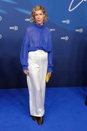 Brigitte Zeh, bei der ARD BLUE HOUR 2026, Party zur 76. Internationalen Filmfestspiele Berlin, Berlinale, im Telegraphenamt in Berlin, Roter Teppich,
