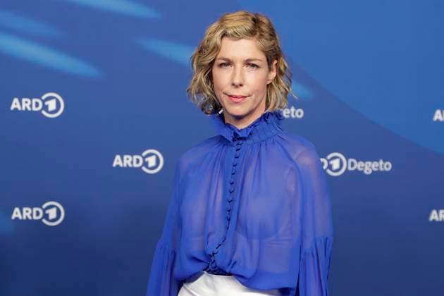 Brigitte Zeh, bei der ARD BLUE HOUR 2026, Party zur 76. Internationalen Filmfestspiele Berlin, Berlinale, im Telegraphenamt in Berlin, Roter Teppich,