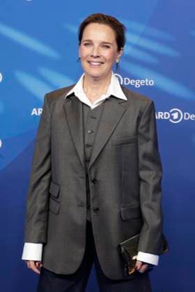 Desiree Nosbusch, bei der ARD BLUE HOUR 2026, Party zur 76. Internationalen Filmfestspiele Berlin, Berlinale, im Telegraphenamt in Berlin, Roter Teppich,