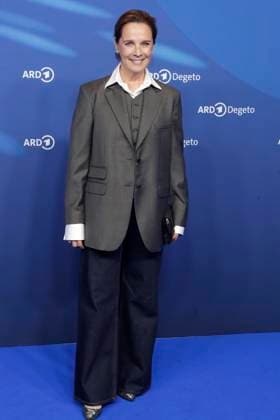 Desiree Nosbusch, bei der ARD BLUE HOUR 2026, Party zur 76. Internationalen Filmfestspiele Berlin, Berlinale, im Telegraphenamt in Berlin, Roter Teppich,