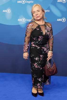 Christine Urspruch, bei der ARD BLUE HOUR 2026, Party zur 76. Internationalen Filmfestspiele Berlin, Berlinale, im Telegraphenamt in Berlin, Roter Teppich,