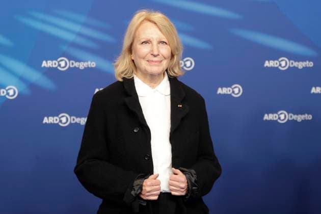 Maren Kroymann, bei der ARD BLUE HOUR 2026, Party zur 76. Internationalen Filmfestspiele Berlin, Berlinale, im Telegraphenamt in Berlin, Roter Teppich,