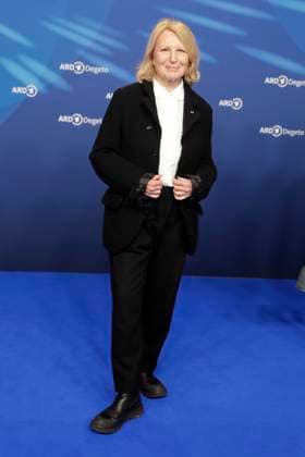 Maren Kroymann, bei der ARD BLUE HOUR 2026, Party zur 76. Internationalen Filmfestspiele Berlin, Berlinale, im Telegraphenamt in Berlin, Roter Teppich,