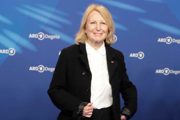 Maren Kroymann, bei der ARD BLUE HOUR 2026, Party zur 76. Internationalen Filmfestspiele Berlin, Berlinale, im Telegraphenamt in Berlin, Roter Teppich,