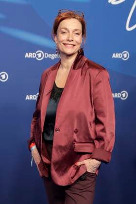 Aglaia Szyszkowitz, bei der ARD BLUE HOUR 2026, Party zur 76. Internationalen Filmfestspiele Berlin, Berlinale, im Telegraphenamt in Berlin, Roter Teppich,