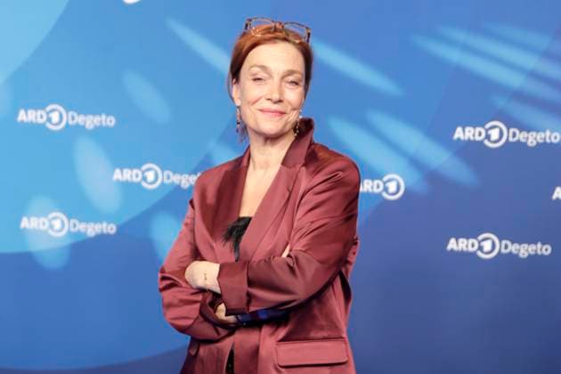 Aglaia Szyszkowitz, bei der ARD BLUE HOUR 2026, Party zur 76. Internationalen Filmfestspiele Berlin, Berlinale, im Telegraphenamt in Berlin, Roter Teppich,