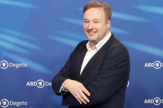 Steffen Grossmann, bei der ARD BLUE HOUR 2026, Party zur 76. Internationalen Filmfestspiele Berlin, Berlinale, im Telegraphenamt in Berlin, Roter Teppich,