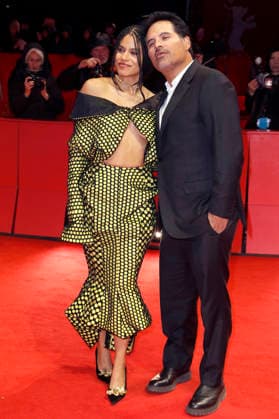 Zazie Beetz und Michael Pena beim Photocall zum Kinofilm Good Luck, Have Fun, Don t Die auf der Berlinale 2026 76. Internationale Filmfestspiele Berlin auf dem Red Carpet vom Berlinale Palast. Berlin, 13.02.2026