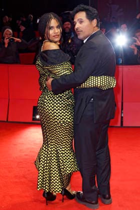 Zazie Beetz und Michael Pena beim Photocall zum Kinofilm Good Luck, Have Fun, Don t Die auf der Berlinale 2026 76. Internationale Filmfestspiele Berlin auf dem Red Carpet vom Berlinale Palast. Berlin, 13.02.2026