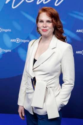 Henny Reents, bei der ARD BLUE HOUR 2026, Party zur 76. Internationalen Filmfestspiele Berlin, Berlinale, im Telegraphenamt in Berlin, Roter Teppich,
